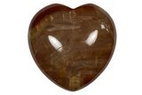 1.5" Polished Banded Carnelian Agate Hearts - Photo 4